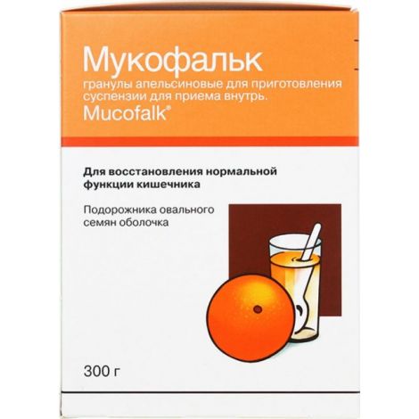 Мукофальк гранулы апельсин 300г