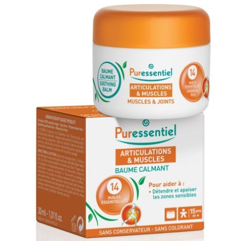 Puressentiel Muscles & Joints Бальзам расслабляющий/успокаивающий 14 эфирных масел 30мл №2