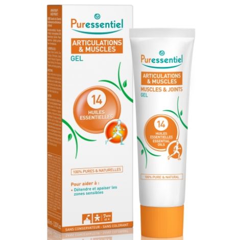 Puressentiel Muscles & Joints Гель расслабляющий/успокаивающий 14 эфирных масел 60мл №2