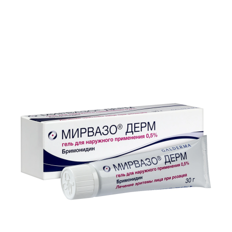 Мирвазо Дерм гель для наруж.прим. 0,5% 30г №3