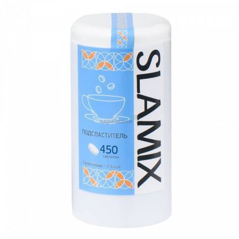 Азбука Здоровья подсластитель Сламикс таб. №450