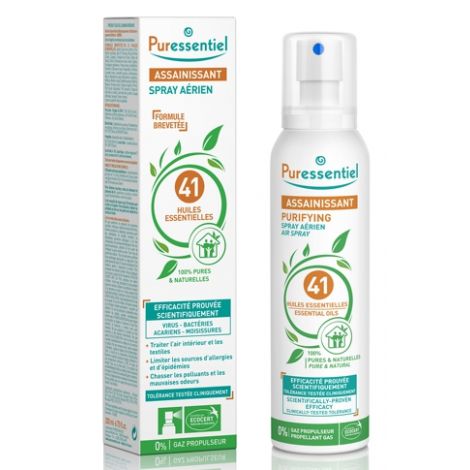 Puressentiel Purifying Спрей для воздуха очищающий 41 эфирное масло 200мл