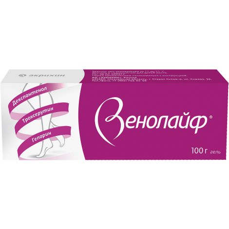 Венолайф гель 100г №1+1