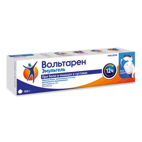 Вольтарен Эмульгель 2% 150г №3