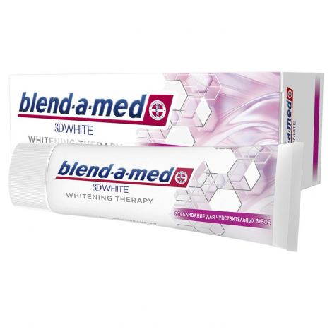 Бленд-а-Мед паста зубная 3Д отбеливание для чувствительных зубов 75мл