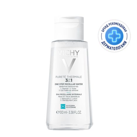 Виши Пюрте Термаль мицеллярная вода с минералами для чувствит. кожи 100мл