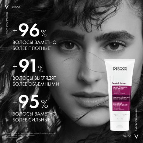 Виши Деркос Денси-солюшн бальзам для истонченных/ослабленных волос 200мл №5