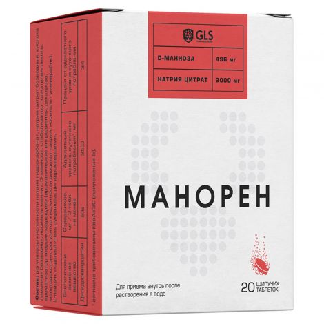 GLS Манорен таб.шип. 4г №20