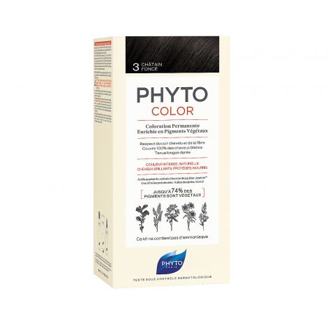 Phytosolba Phyto Hair Color краска для волос темный шатен 3 50/50/12мл