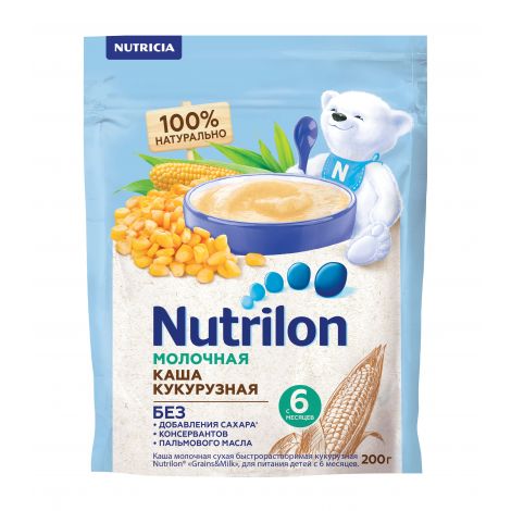 Нутрилон каша молочная кукуруза 200г