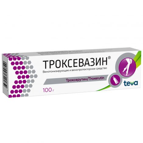 Троксевазин гель 2% 100г №2