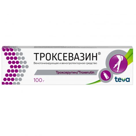 Троксевазин гель 2% 100г