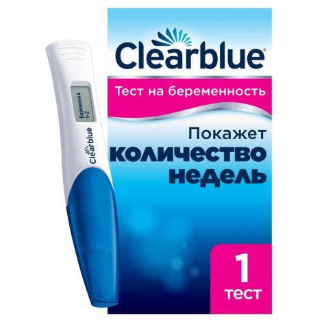 Клиаблу тест для опред.беременности с индикатором срока беременности