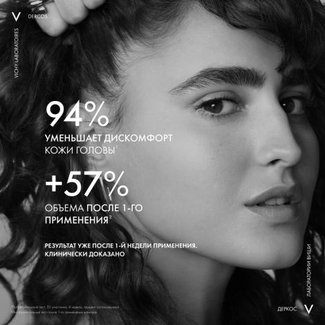 Виши Деркос К шампунь-пилинг против перхоти глубоко очищающий 250мл №3