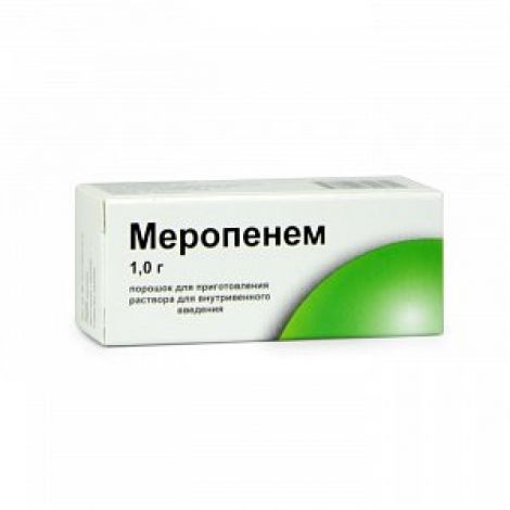 Меропенем-ЛЕКСВМ пор.д/ин. 1г №1