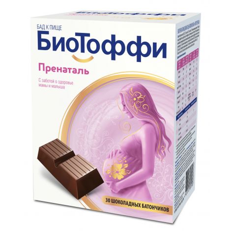 БиоТоффи Пренаталь батончик 5г №30