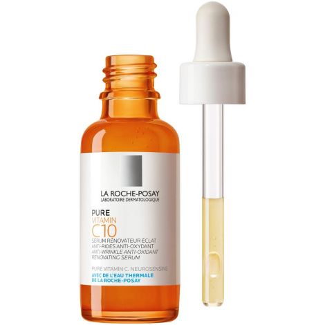 Ля Рош-Позе набор сыворотка Витамин С10 30мл+Антгелиос невидимый флюид SPF50+ 50мл №2
