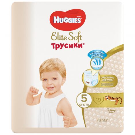 Хаггис подгузники Элит Софт 5 12-17кг №19 №5