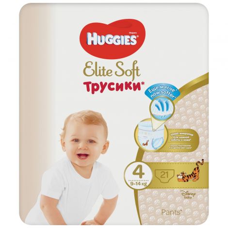 Хаггис подгузники Элит Софт 4 9-14кг №21 №5