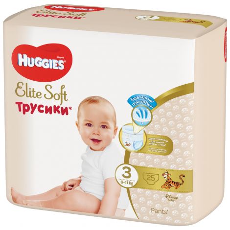 Хаггис подгузники Элит Софт 3 6-11кг №25 №2