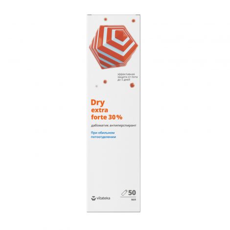 Витатека Драй Экстра Форте дабоматик от обильного потоотделения 30% 50мл №4