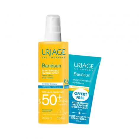 Урьяж Барьесан набор спрей SPF50+ 200мл+восстанавливающий бальзам п/солнца 50мл