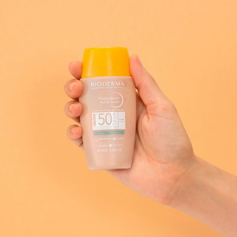 Биодерма Фотодерм Солнцезащ. флюид с тоном минер. фильтры SPF50+ светлый тон 40мл 28588B №3