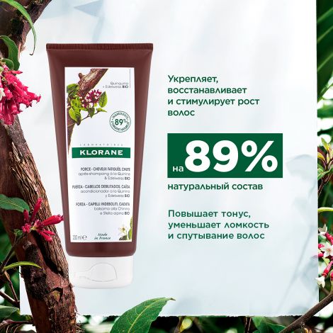 Клоран кондиционер с экстрактом Хинина и органическим экстрактом Эдельвейса 200мл №5