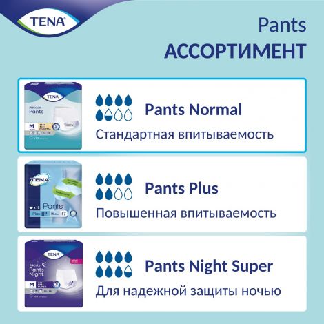 Тена подгузники-трусы Пантс Нормал р.ХL №15 №4