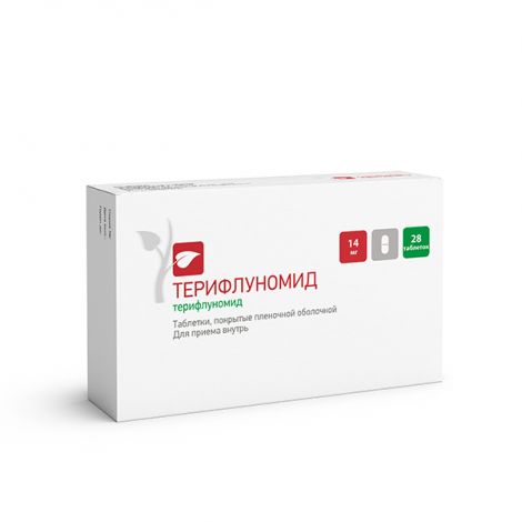 Терифлуномид таб. 14мг №28