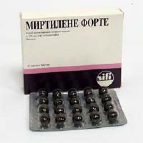 Миртилене форте капс. 177мг №20