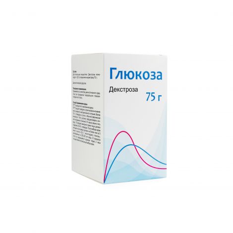 Глюкоза пор.для приг.р-ра для вн. приема 75г №2
