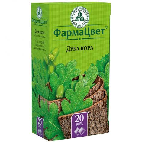 Дуб кора ф/п 1,5г №20