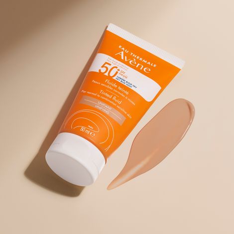 Авен Солнцезащитный тонирующий флюид SPF50+ 50мл №9
