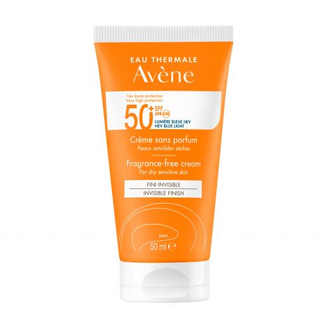 Авен Солнцезащитный крем SPF50+ без отдушек 50мл