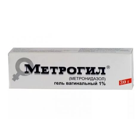 Метрогил с аппликатором гель ваг. 10мг/г 30г