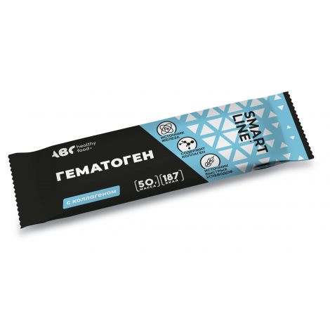 АВС хэлси фуд гематоген с коллагеном 50г БАД