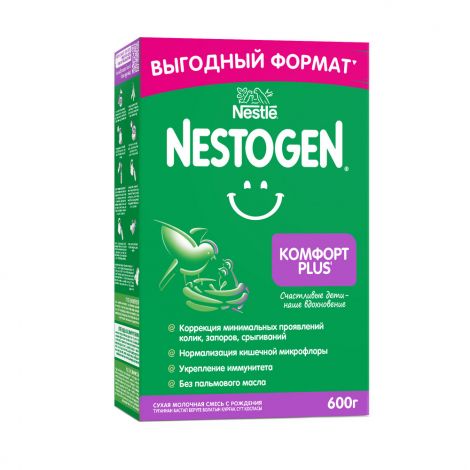 Нестле Нестожен 1 Комфорт Плюс смесь молочная от 0мес. 600г
