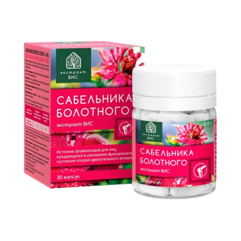Сабельника болотного экстракт-ВИС капс. 0,4г №30