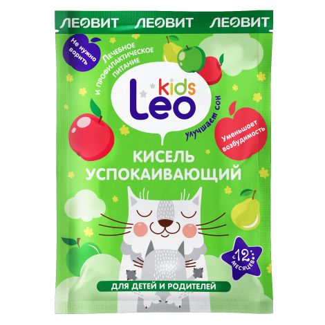 Леовит Лео Кидс кисель для детей успокаивающий пак. 12,0 №5 №3