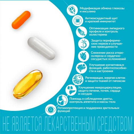 Ригла Витайм Эксперт поливитамины Диабет тристер №96 №2