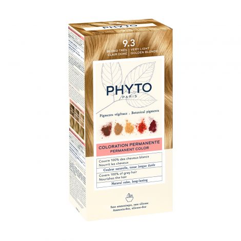 Phytosolba Phyto Hair Color крем-краска для волос тон 9.3 очень светлый золотистый блонд 50/50/12мл