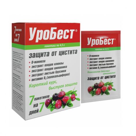 Уробест пор. пак. 4,5г №7 БАД