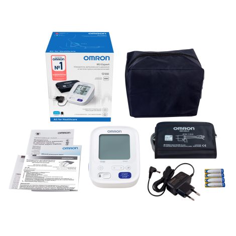 Омрон тонометр M3 Эксперт НЕМ-7154 ALRU автомат №4