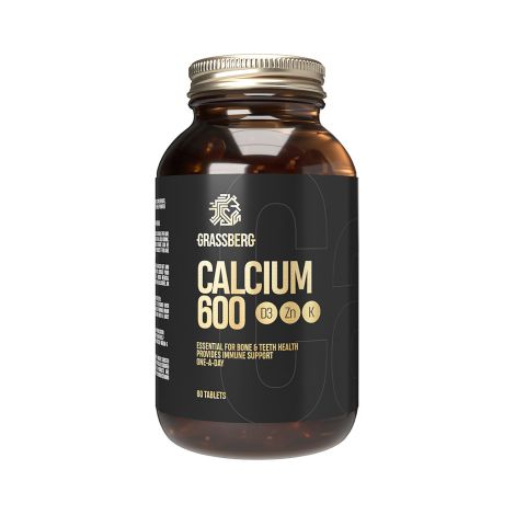 Грассберг Кальций+витамин D3+ Цинк+витамин К таб. №60