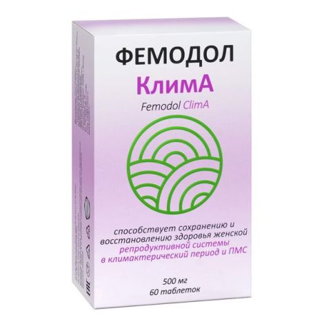 Фемодол клима табл. 500мг №60