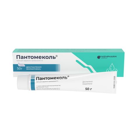 Пантомеколь крем для наружного применения 5% туба 50г №2