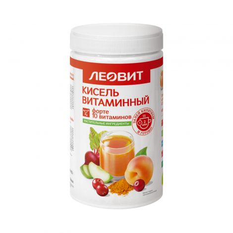 Леовит кисель диетич. витамин. форте 400г/банка