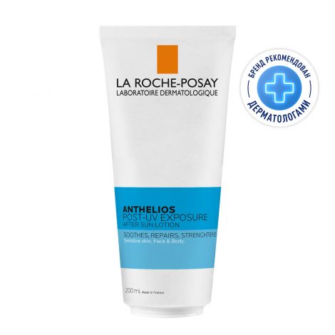 Ля Рош-Позе Антгелиос пост-ув экспосюр лосьон после пребывания на солнце для лица/тела восстанавливающий 200мл
