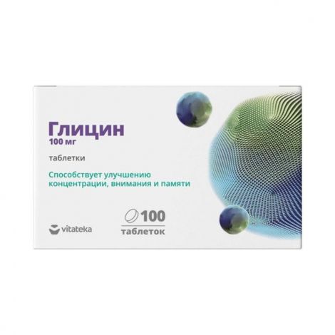 Витатека глицин таб. 110мг №100